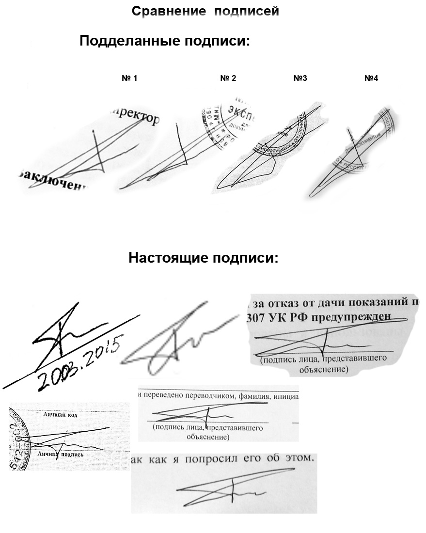 Сравнение подписей 2017